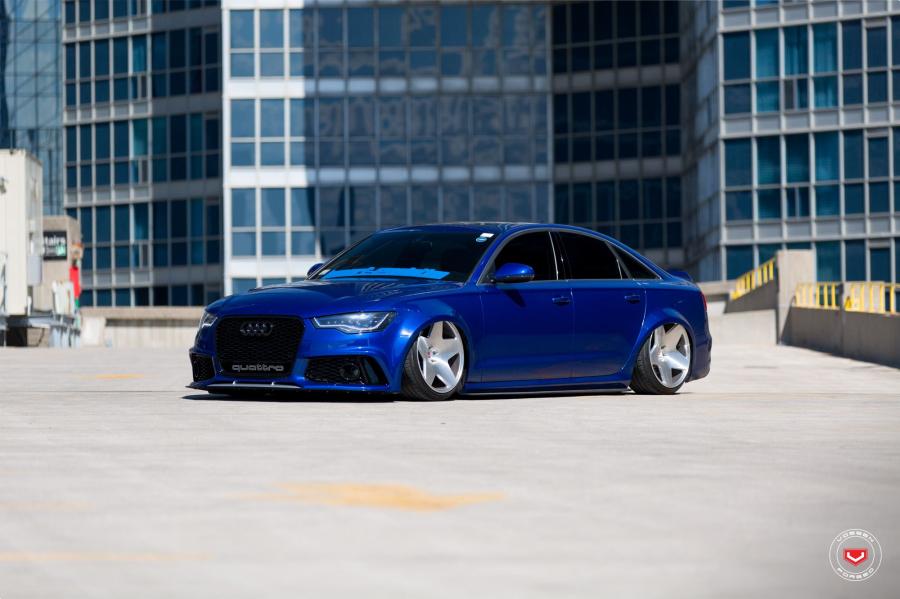  Audi A6 Sedan on Vossen Wheels (VPS-318) (4G, C7) 2016 года  (фото 1 из 59)